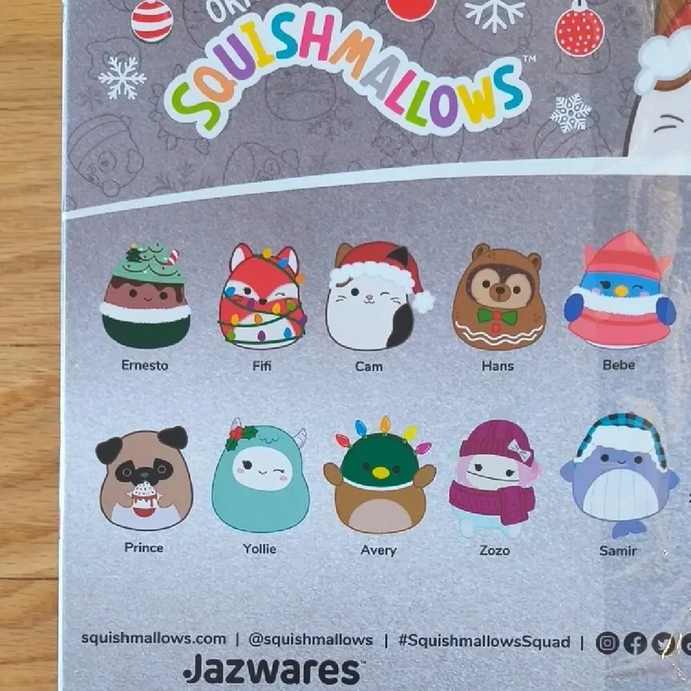 Squishmallows charming ornaments